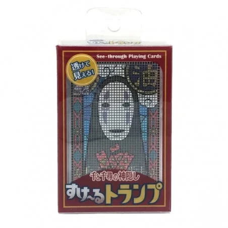 Jeu de 54 Cartes à Jouer Le Voyage de Chihiro - Design Transparent Premium (Studio Ghibli)