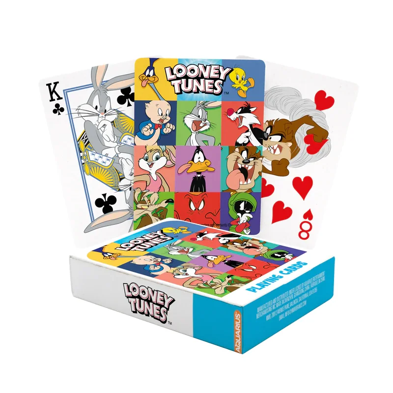 Jeu de 54 Cartes à Jouer Looney Tunes - Édition Illustrée Personnages Cultes
