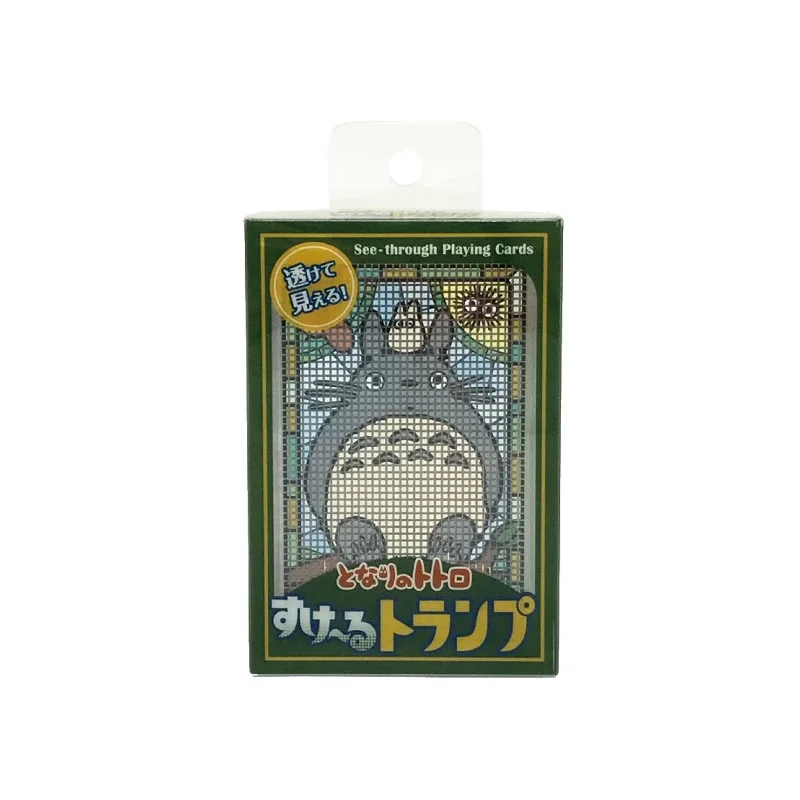 Jeu de 54 Cartes à Jouer Mon Voisin Totoro - Design Transparent (Studio Ghibli)
