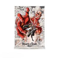 Acryl® Diorama L'Attaque des Titans (SnK) - Eren Jäger vs Titan Colossal - 16 cm