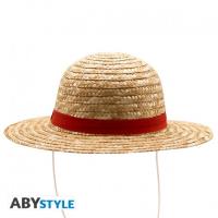 Chapeau de Paille Luffy - One Piece - Réplique Fidèle avec Ruban Rouge