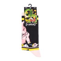 Chaussettes Tennis Dragon Ball Z - Majin Buu - Qualité 200 Aiguilles - Modèle Dépareillé