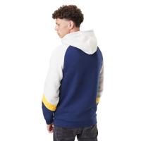 Sweat à Capuche One Piece - Logo Skull & Jolly Roger - Bleu, Blanc et Jaune