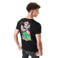 T-shirt Super Mario - Design Bandes Tissées sur les Manches - Sportswear Style