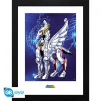 Tirage encadré Saint Seiya - Seiya de Pégase - Armure de Bronze V1 - 30 x 40 cm