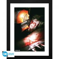 Tirage encadré Chainsaw Man - Devil Hunter - 30 x 40 cm