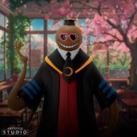 Figurine Koro Sensei (Version Marron / Déprime) - Assassination Classroom - 20cm