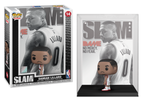 Figurine Funko Pop! NBA SLAM Cover n°14 - Damian Lillard - Portland Trail Blazers