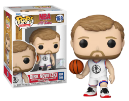 Figurine Funko Pop! NBA Legends n°158 - Dirk Nowitzki (Maillot 2019) - Dallas Mavericks
