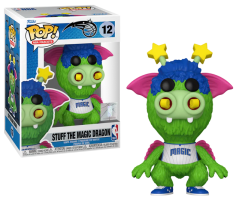 Figurine Funko Pop! NBA Mascots n°12 - Stuff the Magic Dragon - Orlando Magic