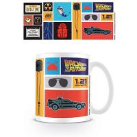 Mug en Céramique Retour vers le Futur (Back to the Future) - 315 ml - Design Officiel