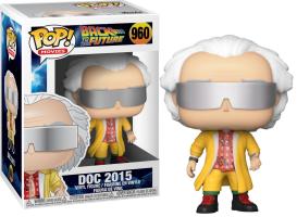 Figurine Funko Pop! n°960 - Doc Brown (2015) - Back to the Future II (Retour vers le Futur 2)