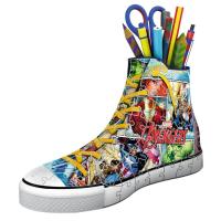Puzzle 3D Avengers Marvel - Basket de Collection - 108 pièces - Pot à Crayons