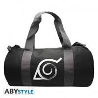 Sac de sport - Naruto Shippuden - Symbole Konoha - Grey/Black