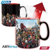 Mug Thermoréactif Marvel - Rassemblement des Héros - King Size - 460 ml