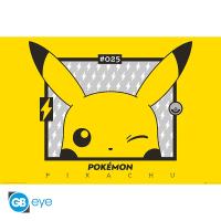 Poster Pokémon - Pikachu Clin d'œil (Wink) - Format Maxi 91,5 x 61 cm