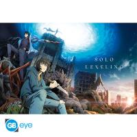 Poster Solo Leveling - Saison 1 (Sung Jinwoo & Ombres) - Format Maxi 91,5 x 61 cm