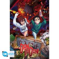 Poster Maxi Dan Da Dan - Momo & Okarun Key Art - 91,5 x 61 cm