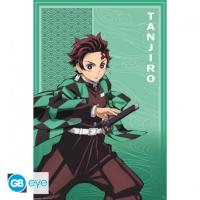 Poster Demon Slayer - Tanjiro Kamado (Saison 2 / Arc du Quartier des Plaisirs) - Format Maxi 91,5 x 61 cm