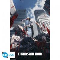 Poster Maxi Chainsaw Man - Key Visual Denji - 91,5 x 61 cm