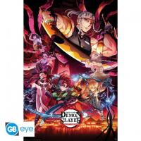 Poster Demon Slayer - Arc du Quartier des Plaisirs (Entertainment District) - Format Maxi 91,5 x 61 cm