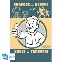 Poster Fallout - Vault Forever (Vault Boy) - Format Maxi 91,5 x 61 cm