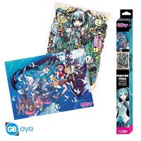 Set de 2 Posters Hatsune Miku - Style Chibi - Series 2 - 52 x 38 cm