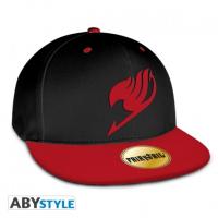 Casquette Snapback Fairy Tail Emblème de la Guilde - Noir & Rouge