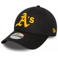 Casquette Oakland Athletics (A's) MLB - Noire - Logo Orange Brodé