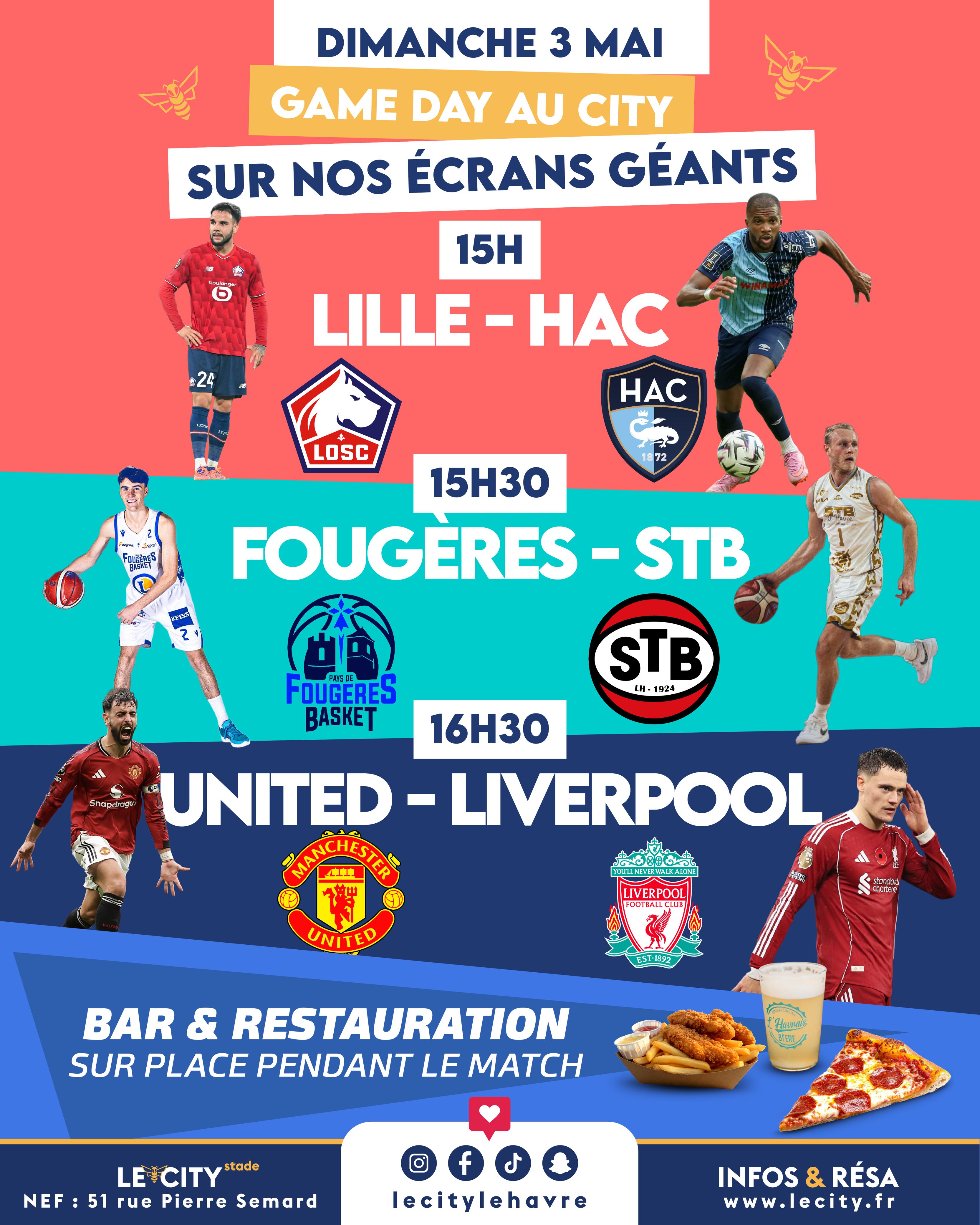 LILLE - HAC & FOUGÈRES - STB