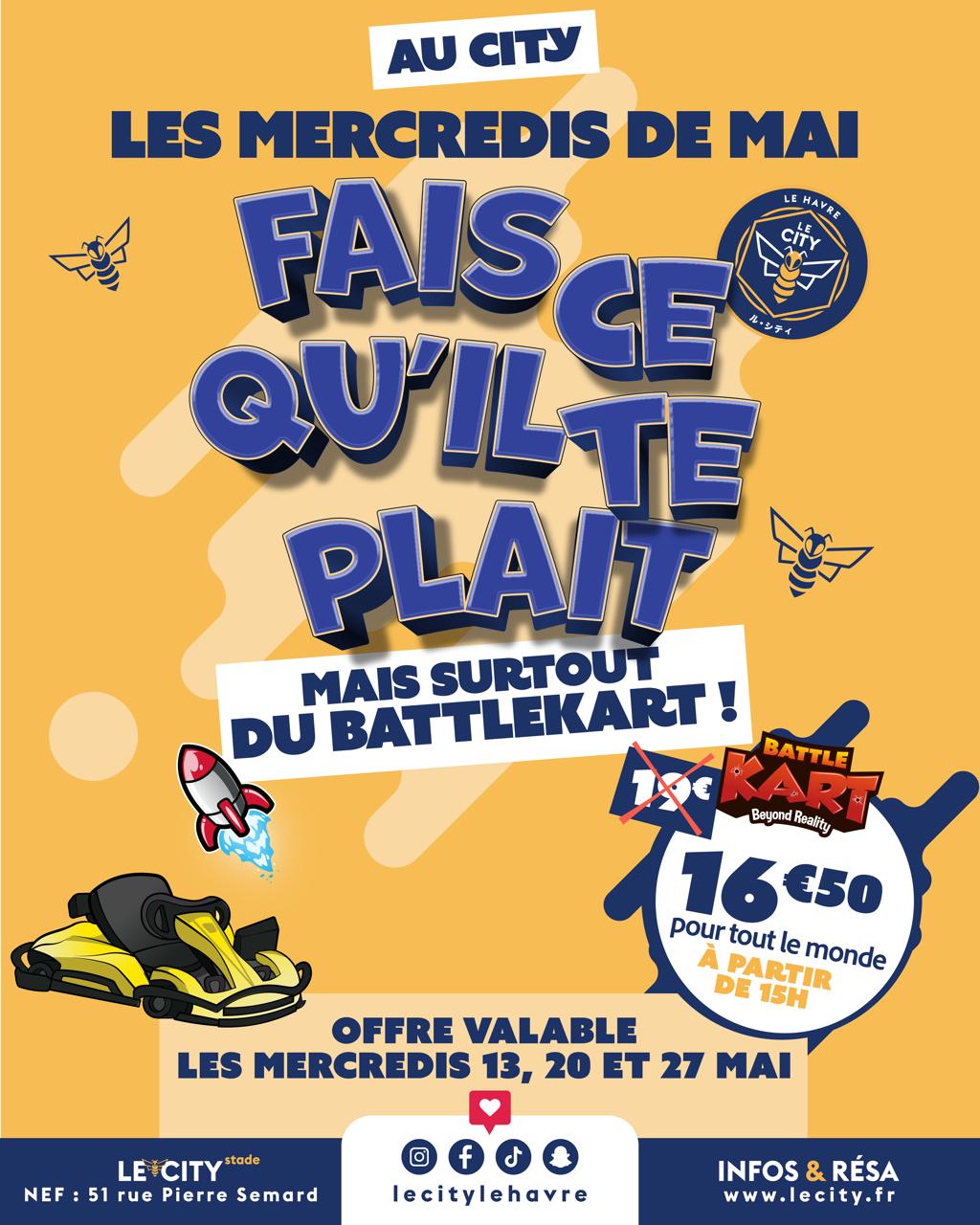 LES MERCREDIS BK DE MAI