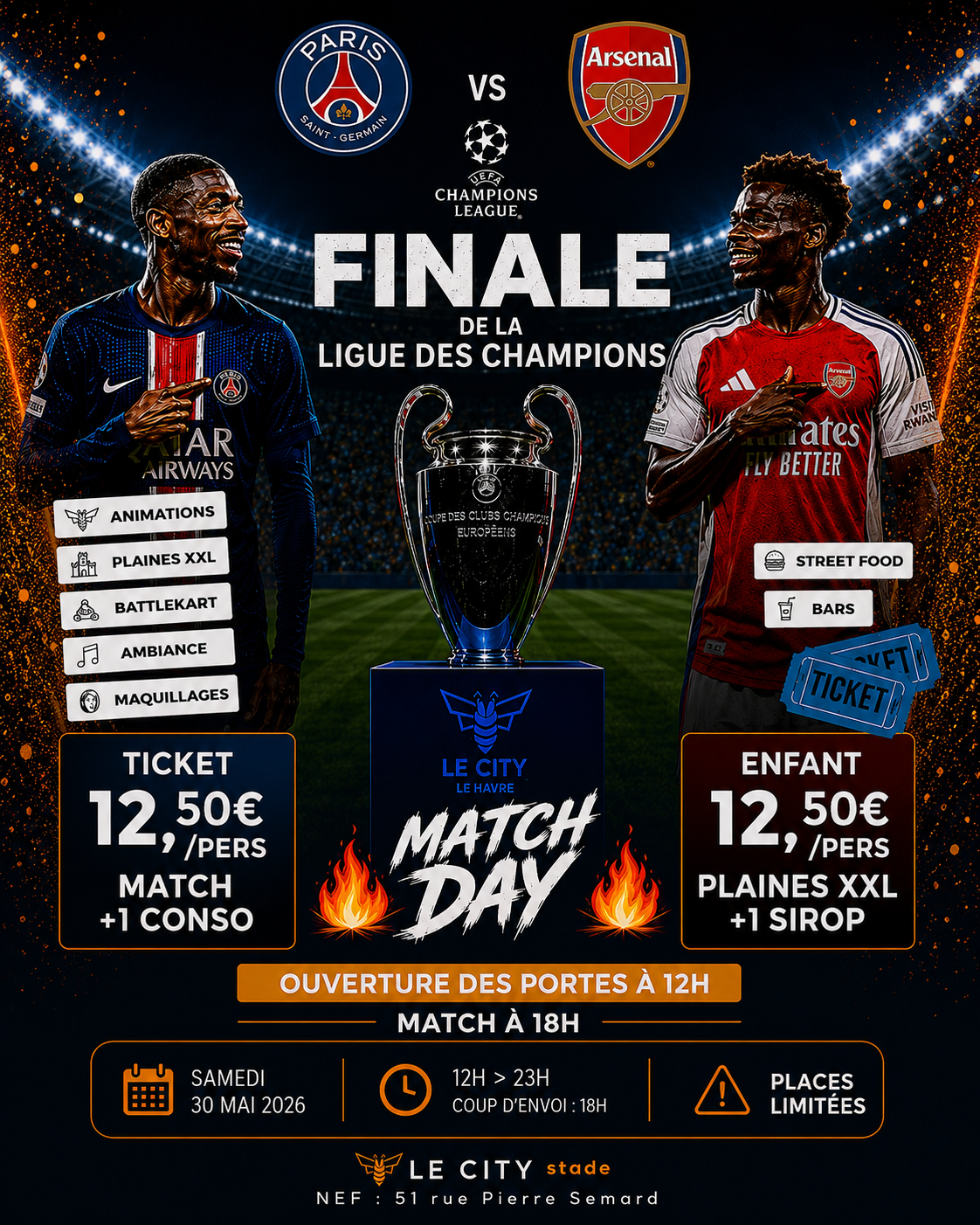 FINALE PSG - ARSENAL