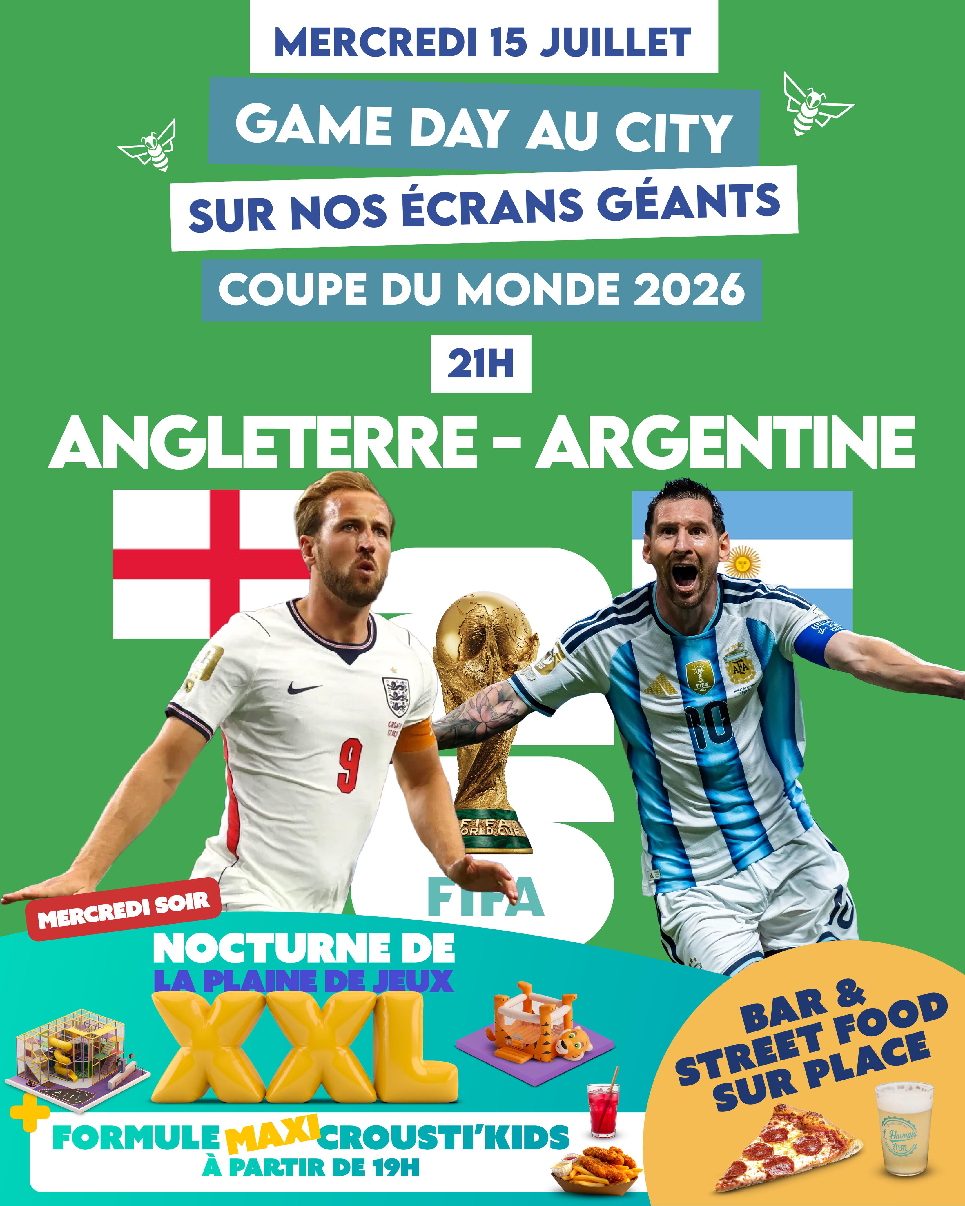 ANGLETERRE/ARGENTINE