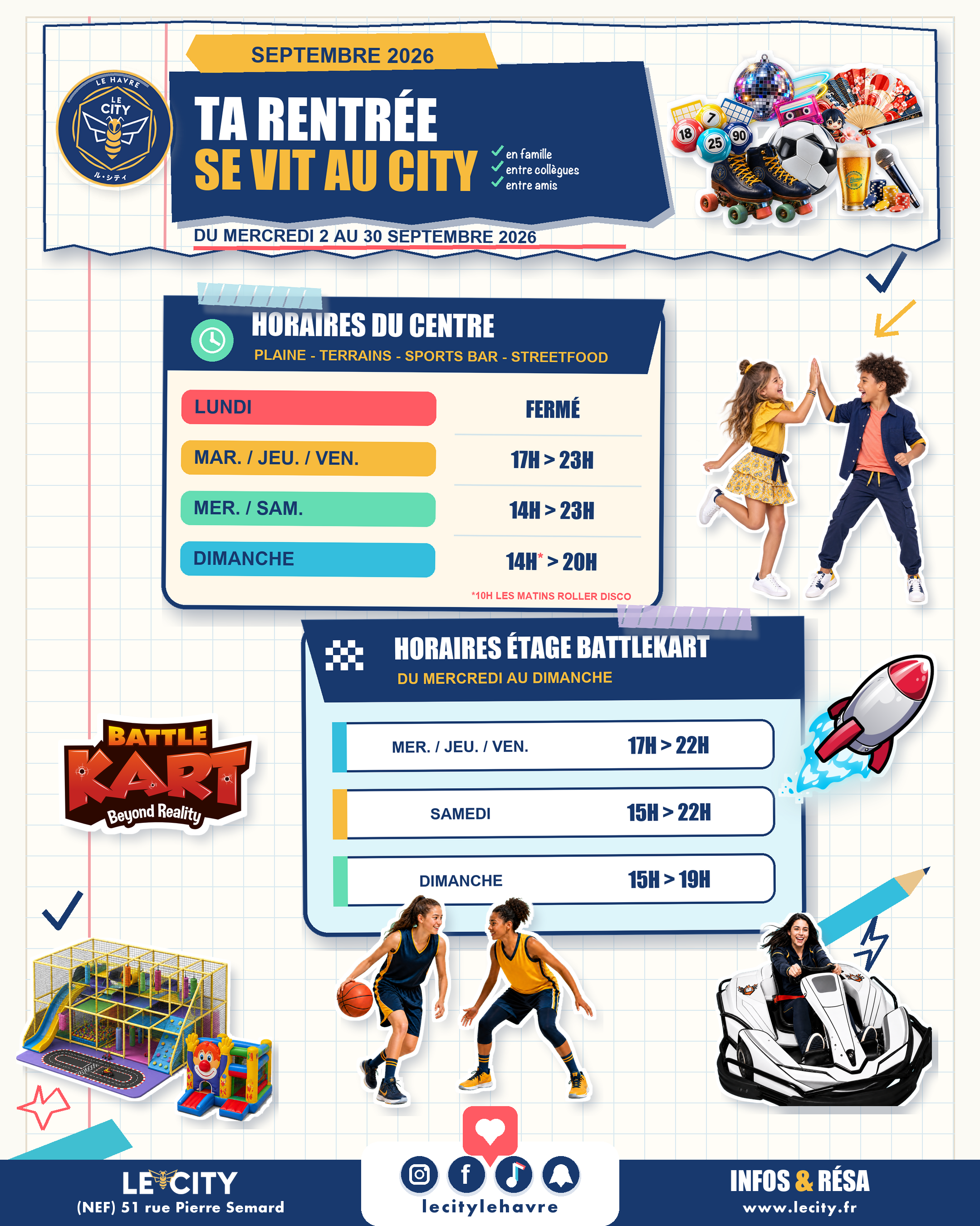HORAIRES SEPT.