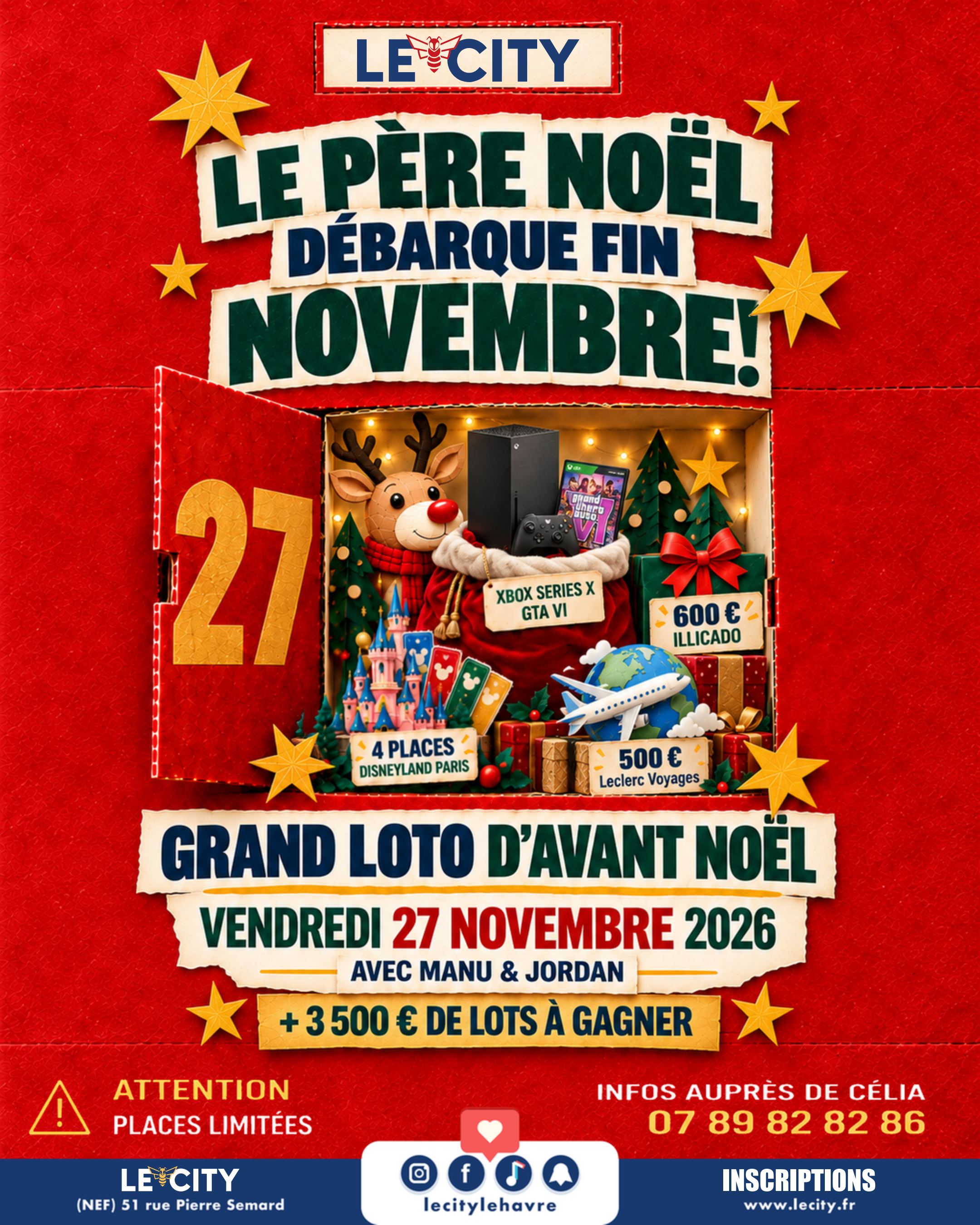 GRAND LOTO D'AVANT NOËL 2026